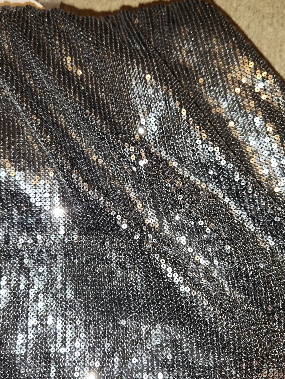 Michael Kors Black Sequin Mini Dress